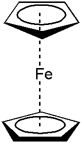 Struktura ferrocenu